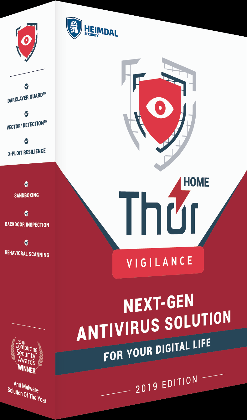 THOR Vigilance Home - Antivirus (1 Year / 3 PCs)