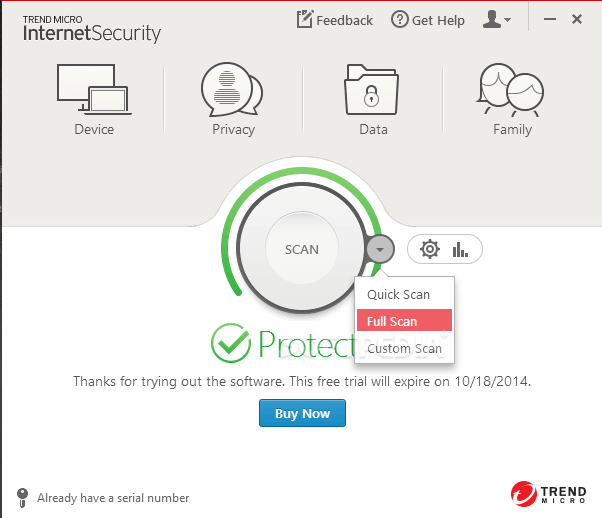 Trend Micro Internet Security (1 Year / 3 Devices)
