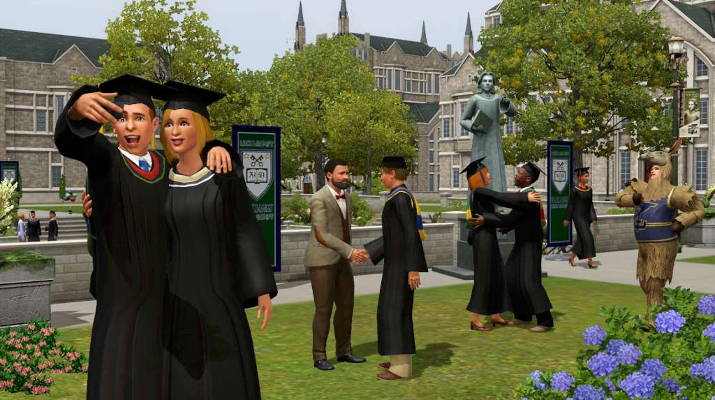 The Sims 3 + University Life DLC Origin CD Key