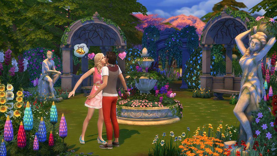 The Sims 4 - Romantic Garden Stuff DLC EU XBOX One CD Key