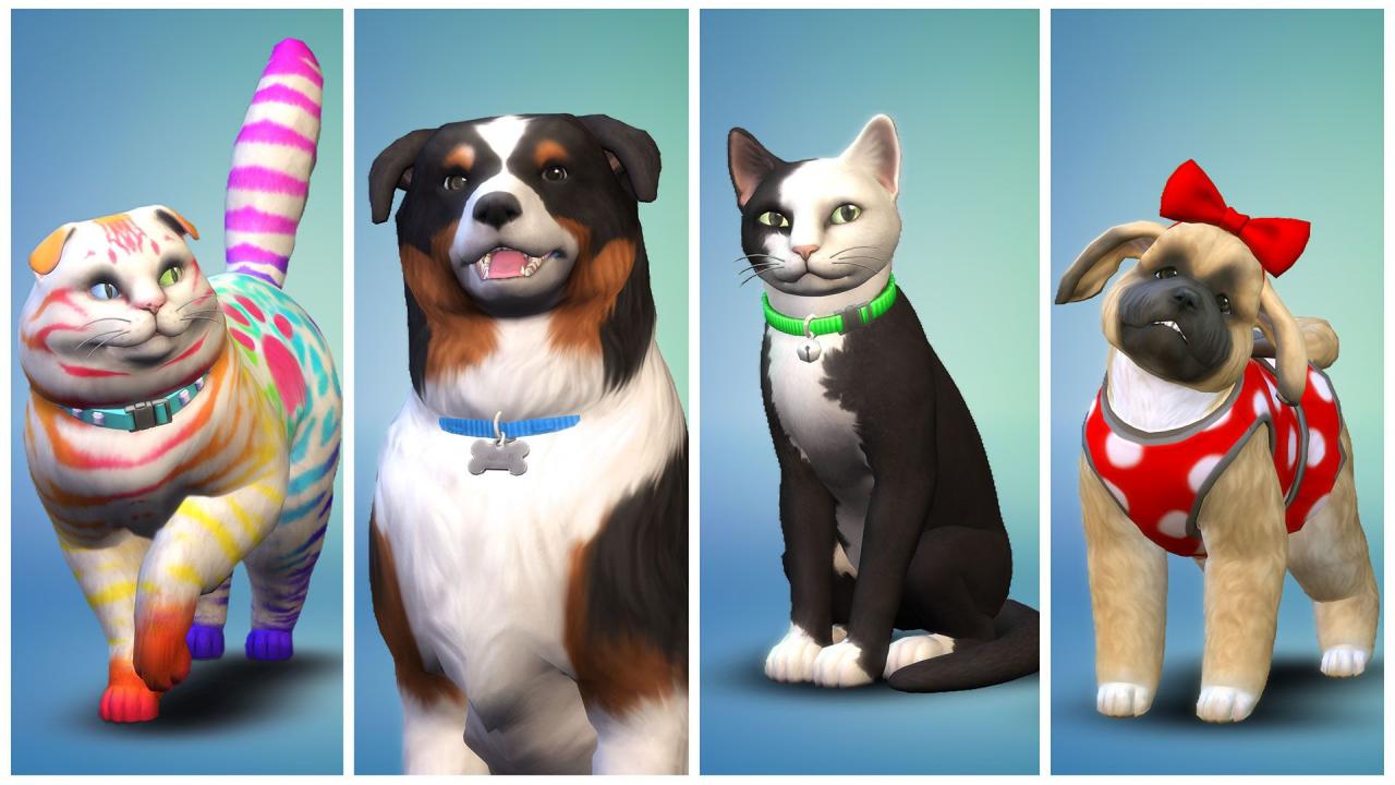 The Sims 4 Bundle - Cats & Dogs DLC + Parenthood DLC + Toddler Stuff DLC XBOX One