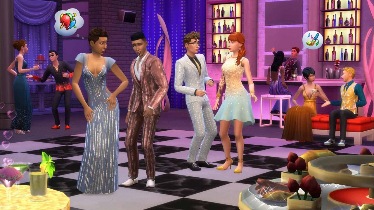 The Sims 4 + Luxury Party + Perfect Patio Stuff Origin CD Key
