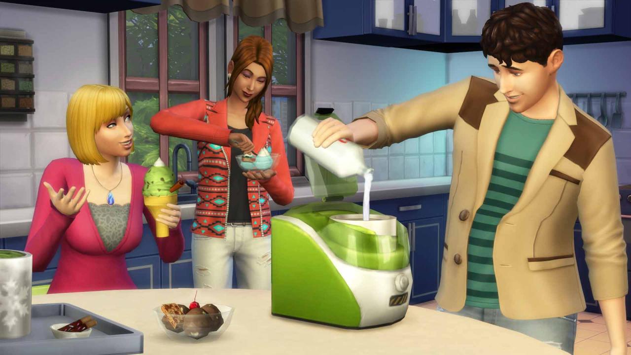 The Sims 4 - Get to Work DLC + Dine Out DLC + Cool Kitchen Stuff DLC Bundle XBOX One