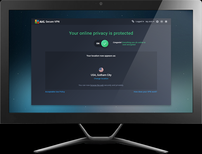 AVG Secure VPN Key (1 Year / 10 Devices)