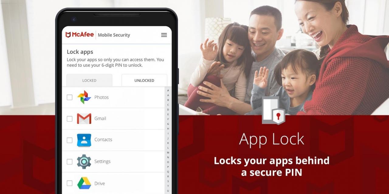McAfee Mobile Security Premium For Android (1 Year / 1 Device)