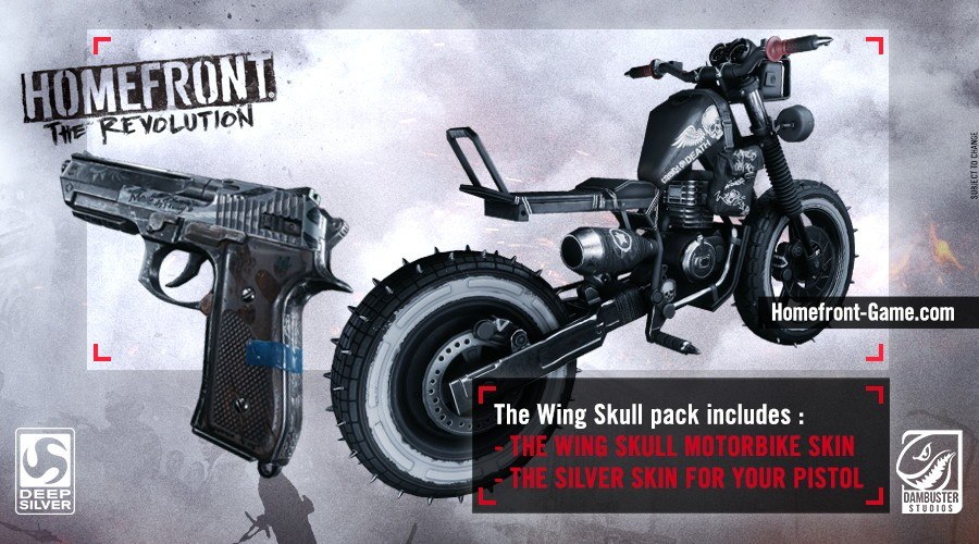 Homefront: The Revolution - Wing Skull Pack DLC Steam CD Key