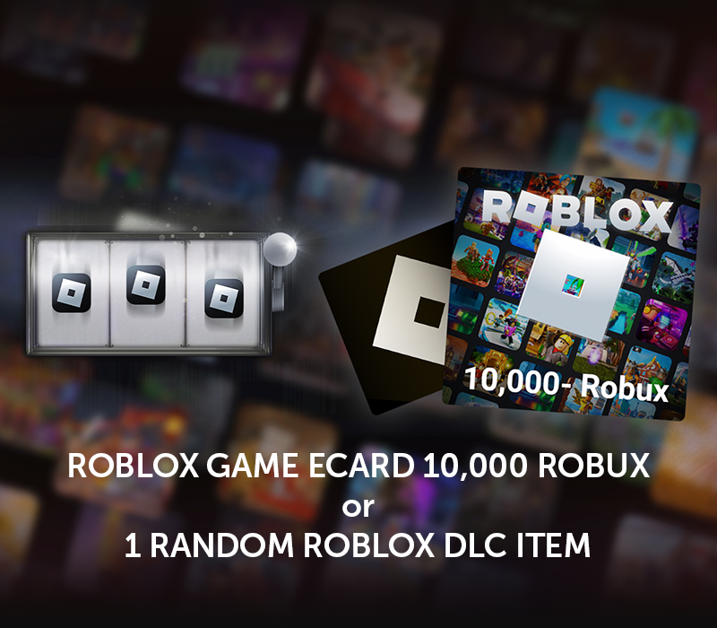 

Roblox Game eCard 10 000 Robux OR 1 Random Roblox DLC Item