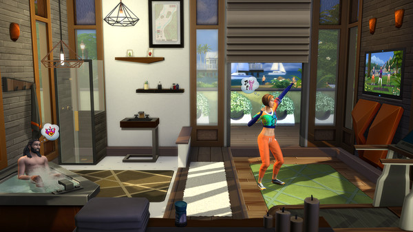 The Sims 4 - Fitness + Cool Kitchen + Laundry Day + Perfect Patio Stuff DLC Bundle PC Origin CD Key