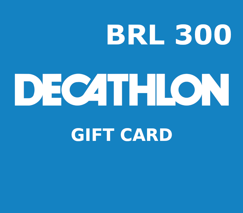 

Decathlon 300 BRL Gift Card BR