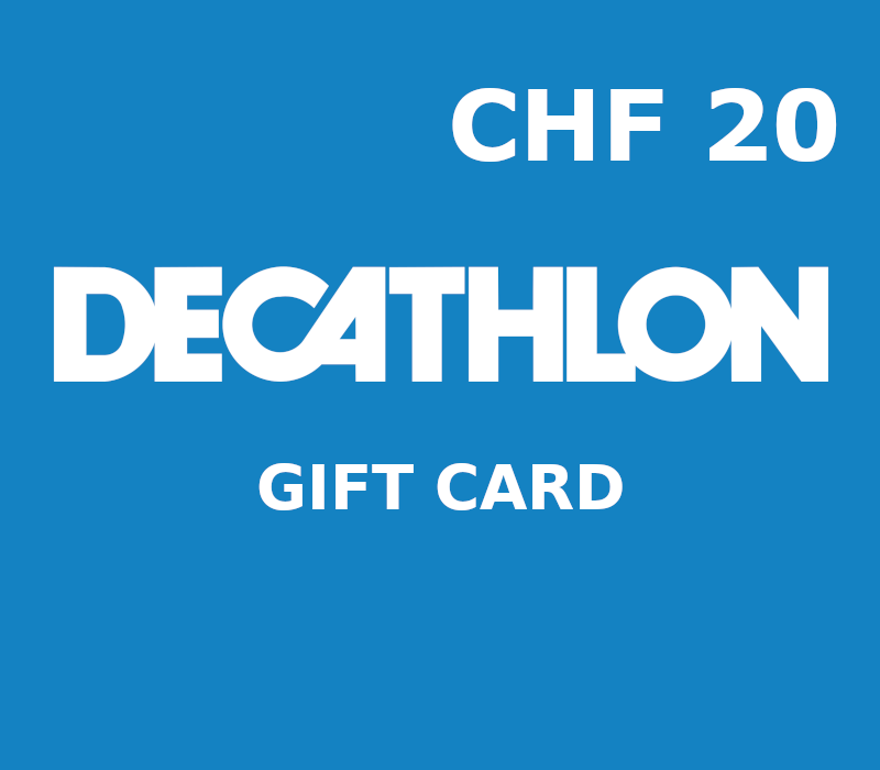 

Decathlon 20 CHF Gift Card CH