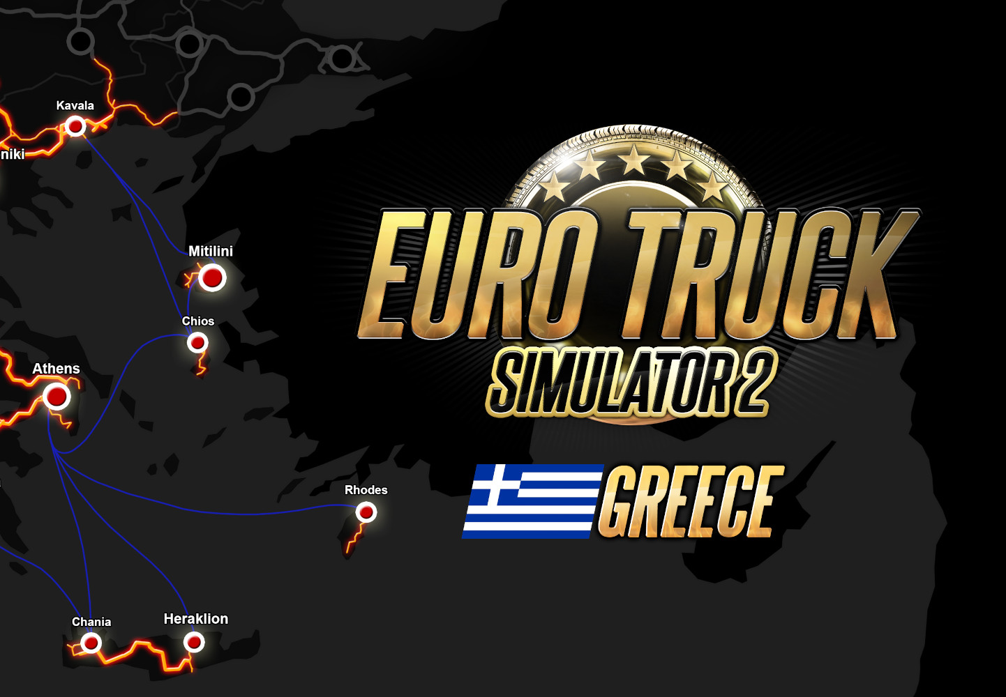 Euro Truck Simulator 2 - Greece DLC PC Steam CD Key