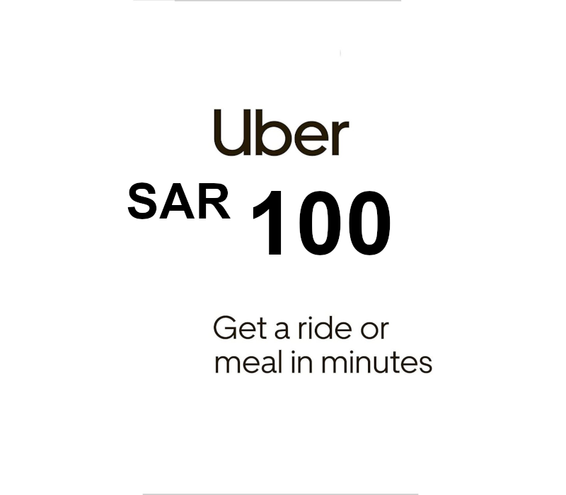 

Uber SAR 100 Voucher SA