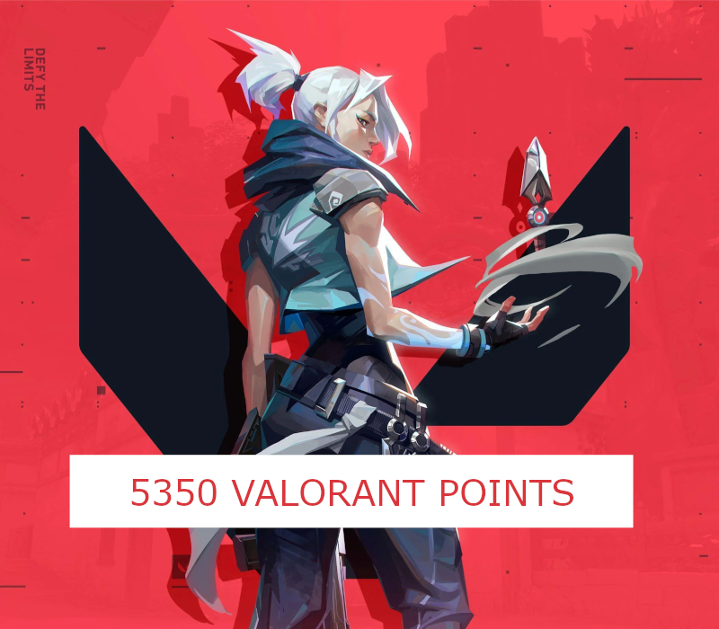 VALORANT - 5350 Valorant Points Gift Card IN