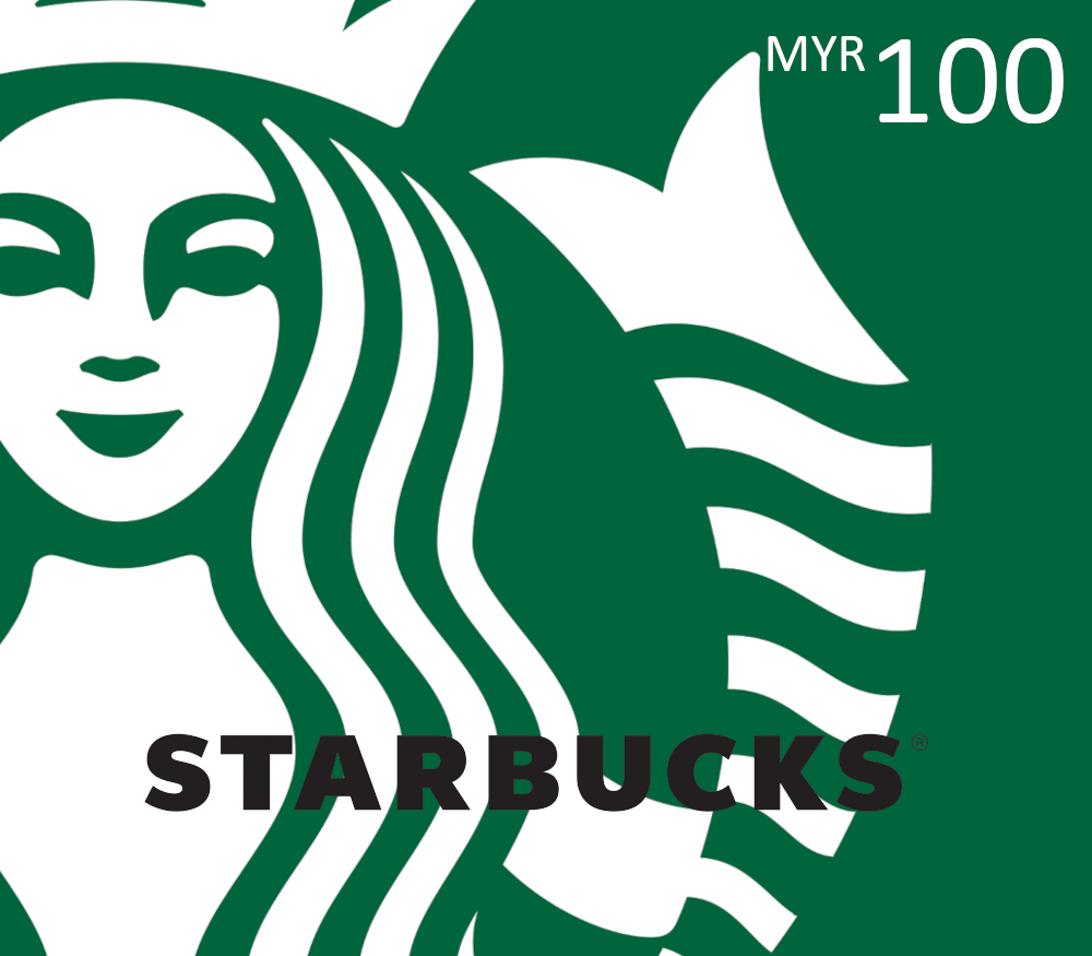 

Starbucks 100 MYR Gift Card MY