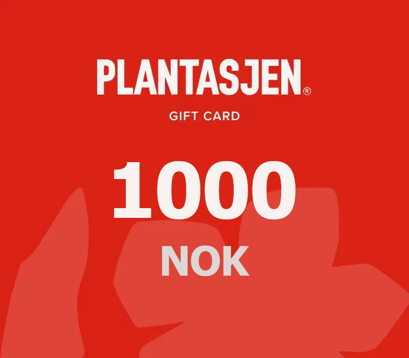 

Plantasjen 1000 NOK Gift Card NO