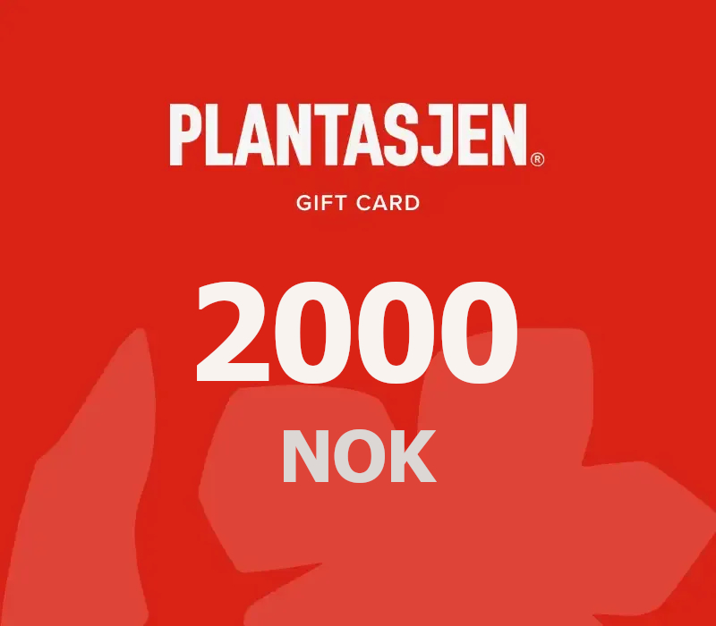 

Plantasjen 2000 NOK Gift Card NO