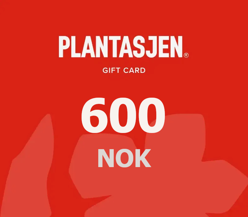 

Plantasjen 600 NOK Gift Card NO