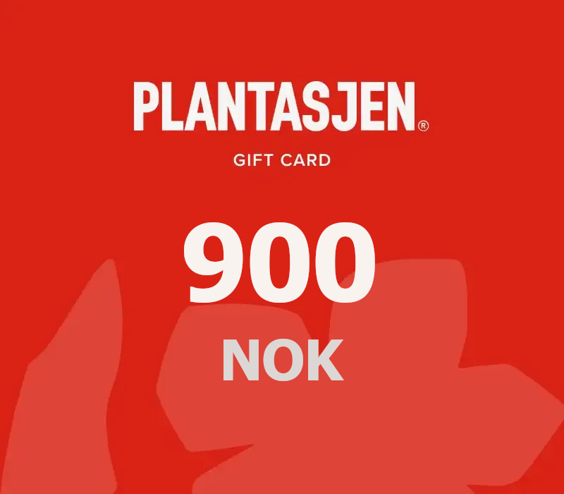 

Plantasjen 900 NOK Gift Card NO