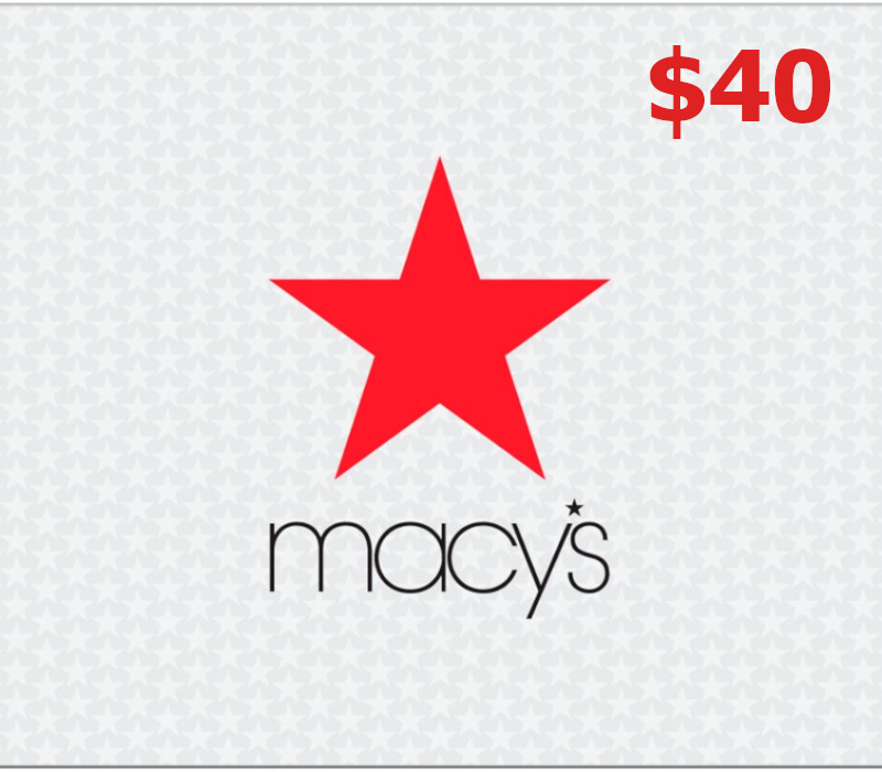 

Macys $40 Gift Card US