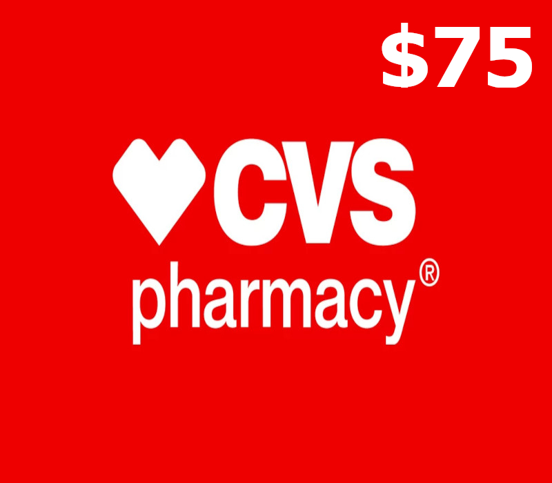 

CVS Pharmacy $75 Gift Card US