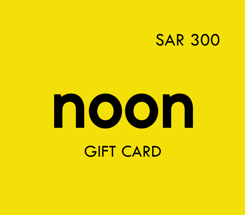 

noon SAR 300 Gift Card SA