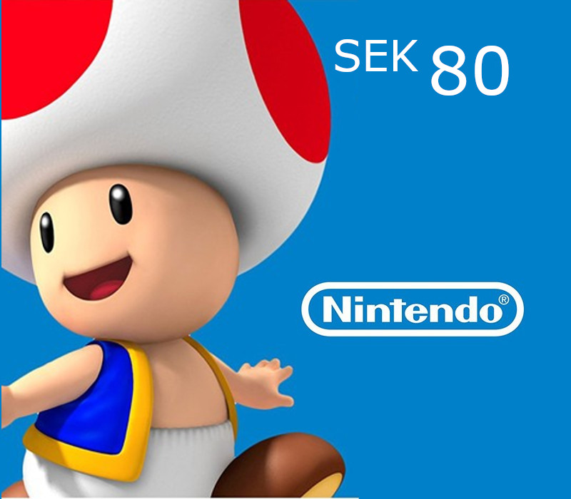 

Nintendo eShop Prepaid Card 80 SEK SE Key