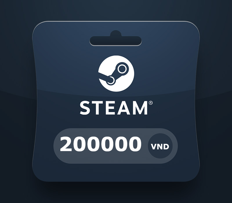 

Steam Gift Card ₫200,000 VN Activation Code