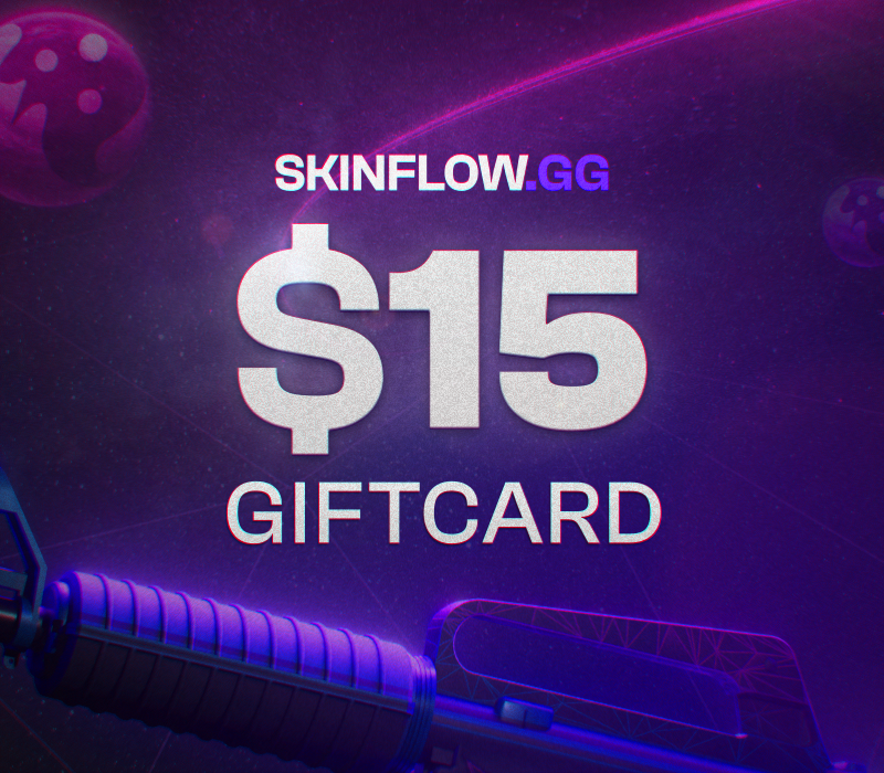 

Skinflow.gg $15 Trade Balance Gift Card