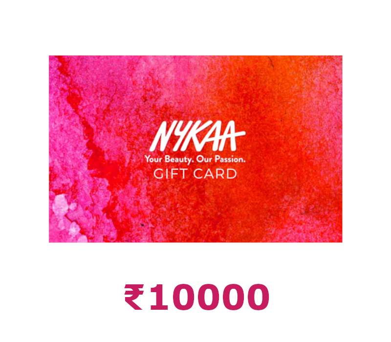 

Nykaa ₹10000 Gift Card IN