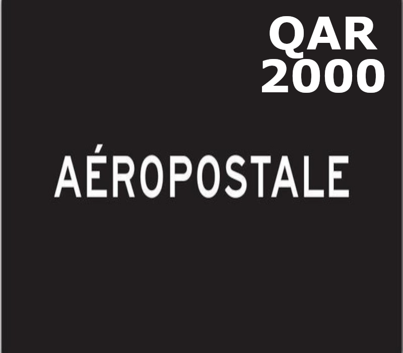 

Aeropostale 2000 QAR Gift Card QA