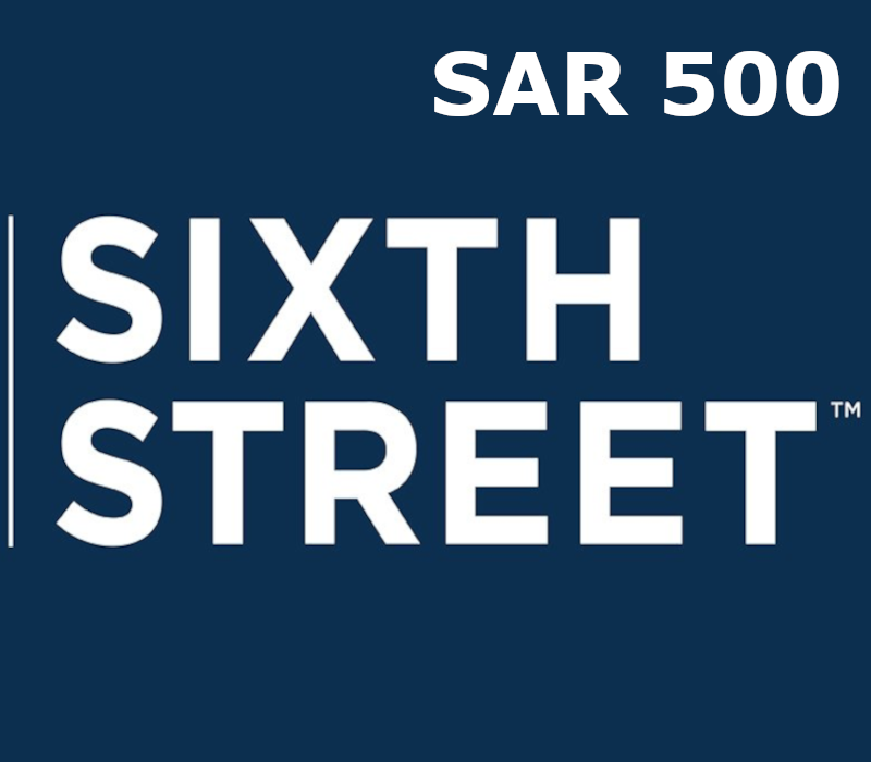 

6thStreet 500 SAR Gift Card SA