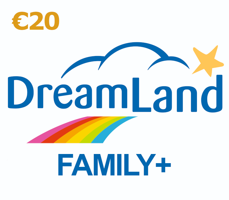 DreamLand Family+ €20 Gift Card BE