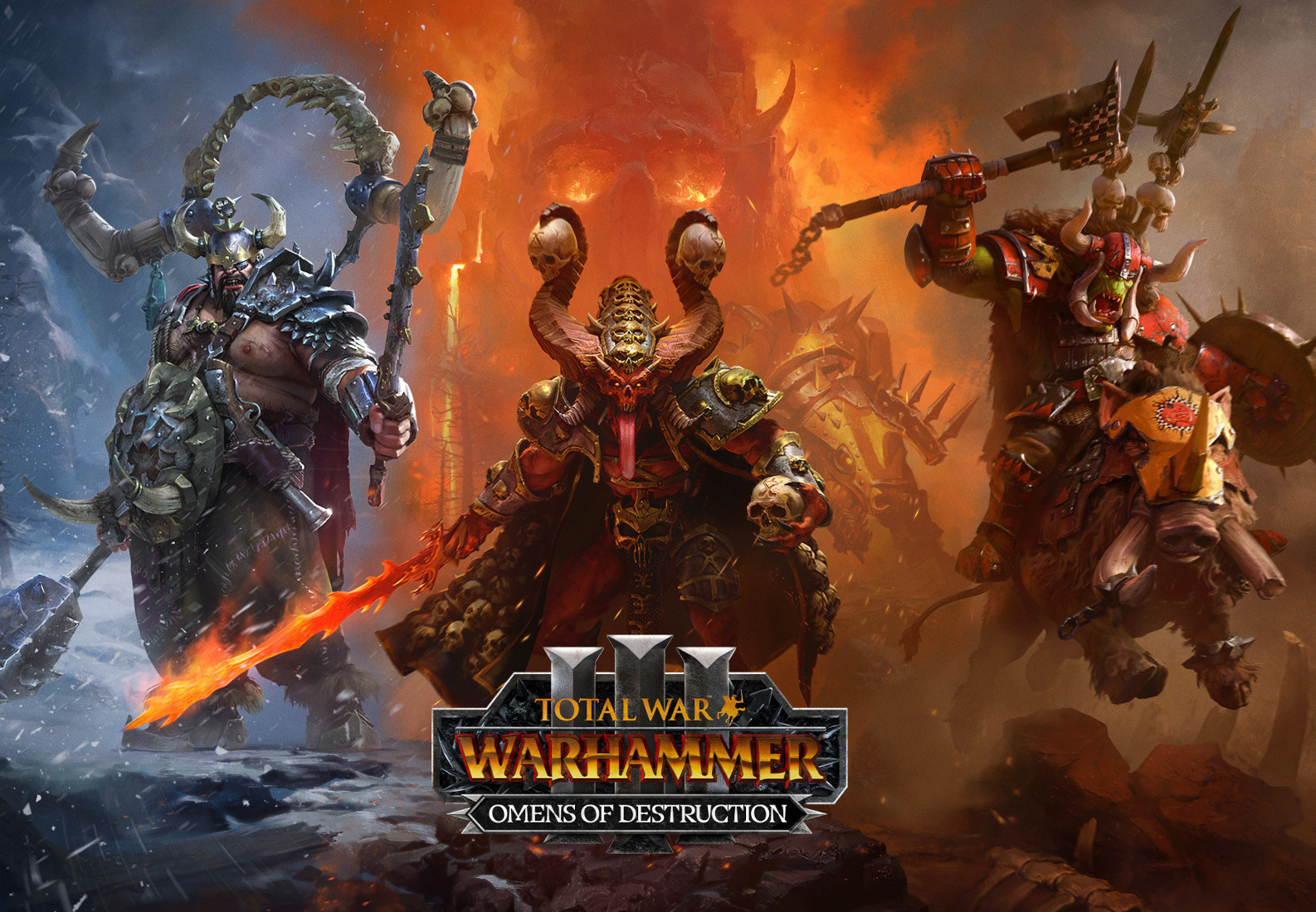 Total War: WARHAMMER III - Omens of Destruction DLC EU PC Steam CD Key