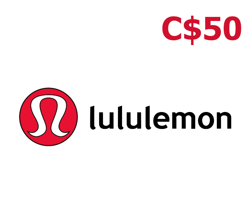 

lululemon C$50 Gift Card CA