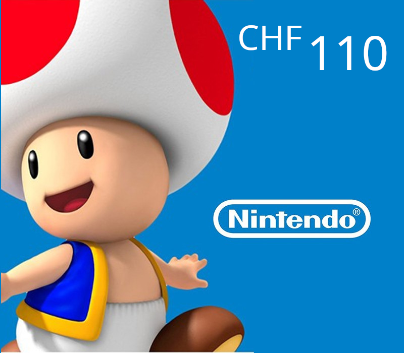 

Nintendo eShop Prepaid Card CHF 110 CH Key