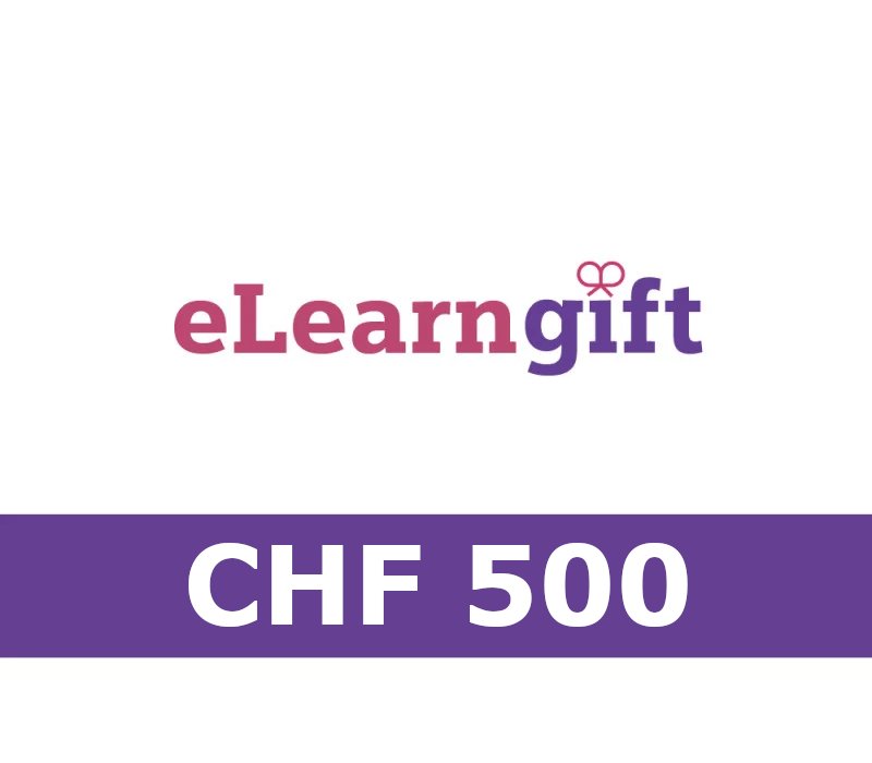 

eLearnGift 500 CHF Gift Card CH