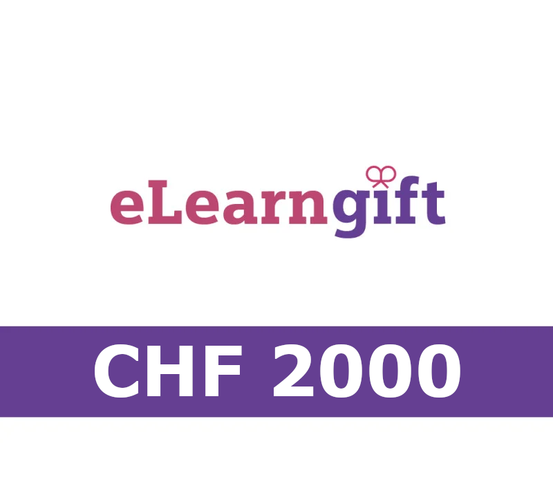 

eLearnGift 2000 CHF Gift Card CH