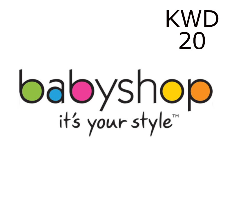 

Babyshop 20 KWD Gift Card KW