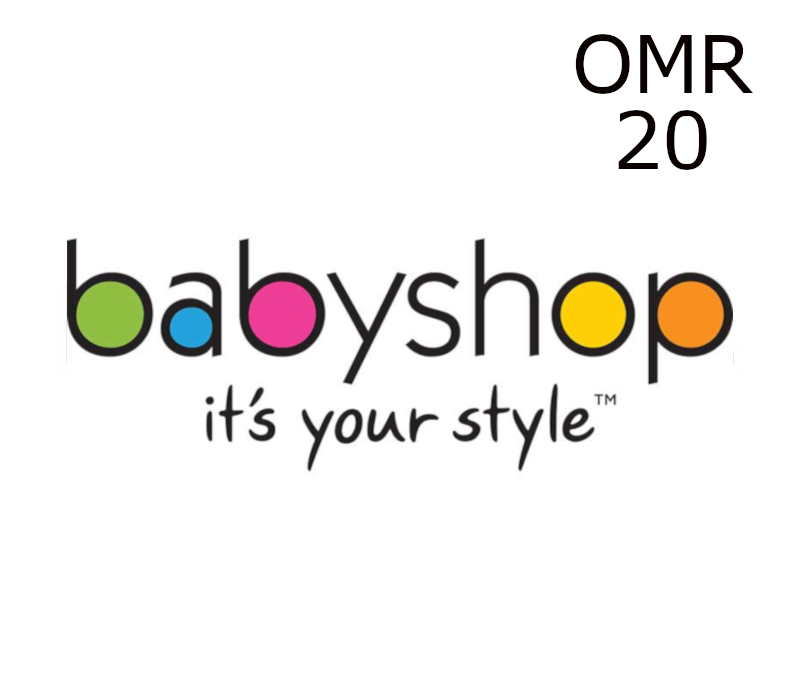 

Babyshop 20 OMR Gift Card OM