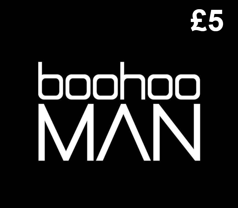 

BoohooMAN £5 Gift Card UK