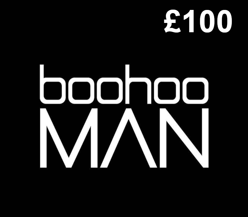 

BoohooMAN £100 Gift Card UK