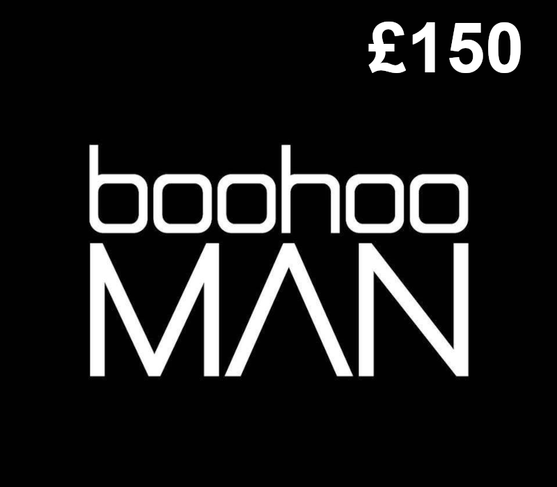 

BoohooMAN £150 Gift Card UK