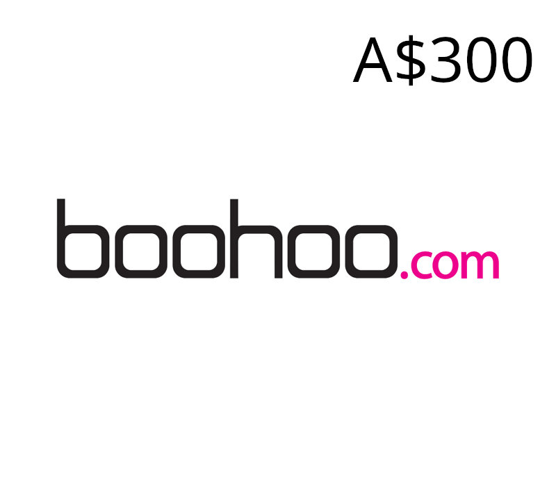 

Boohoo.com A$300 Gift Card AU