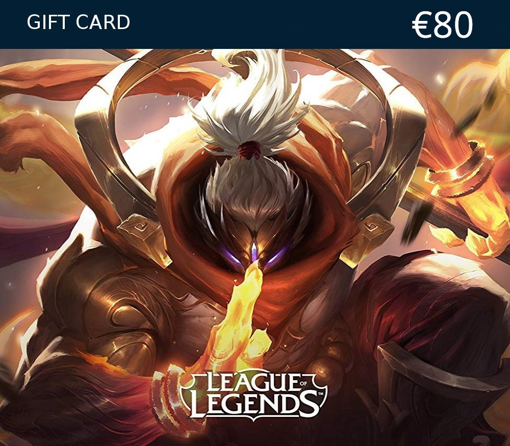 cover League of Legends 80 EUR Prepaid RP Card EU