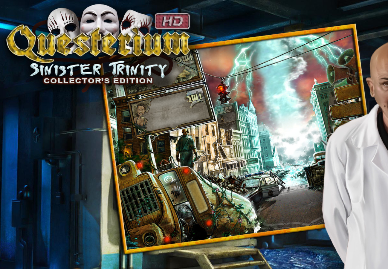 Questerium: Sinister Trinity HD Collector's Edition PC Steam CD Key screenshot 2