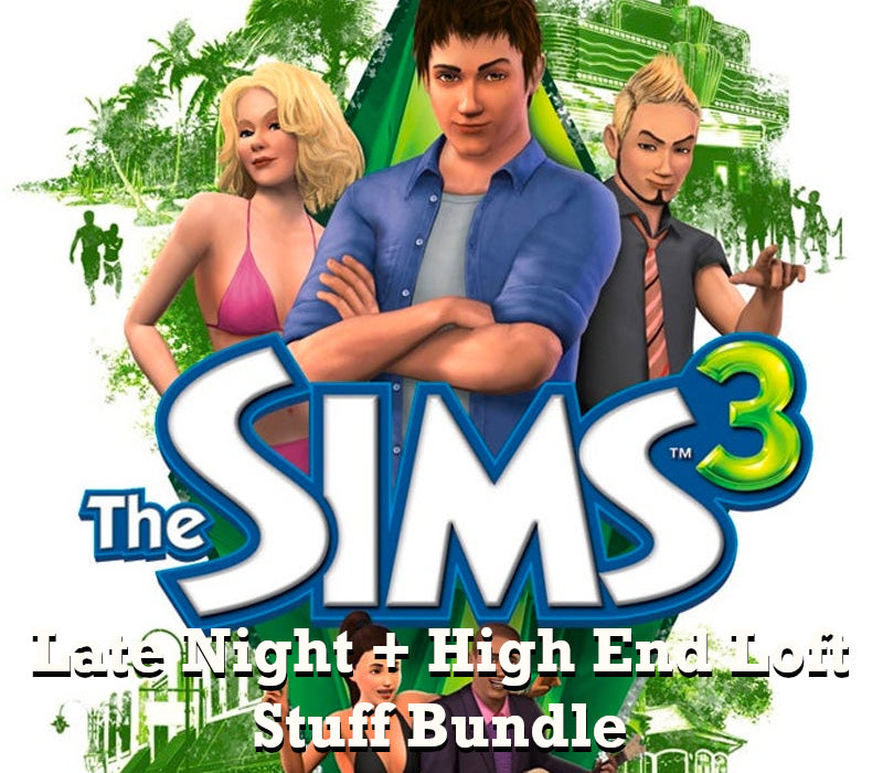 

The Sims 3 + High-End Loft Stuff + Late Night DLC Bundle PC Origin / EA App Account