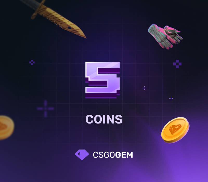 

CSGOGem 5 Coins Gift Card