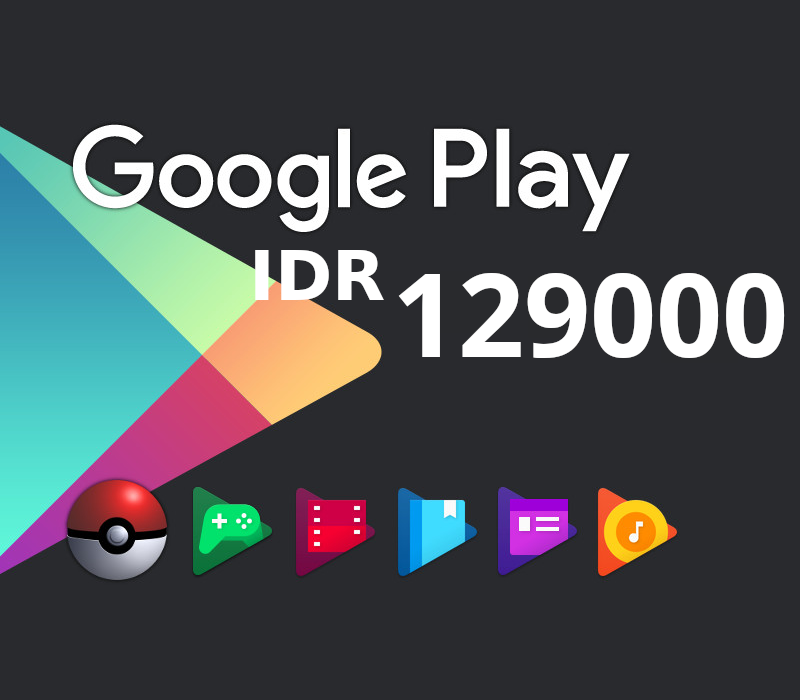 

Google Play 129000 IDR Gift Card