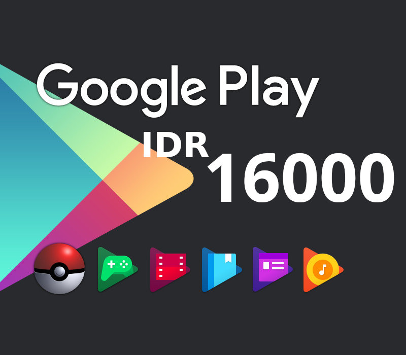 

Google Play 16000 IDR Gift Card