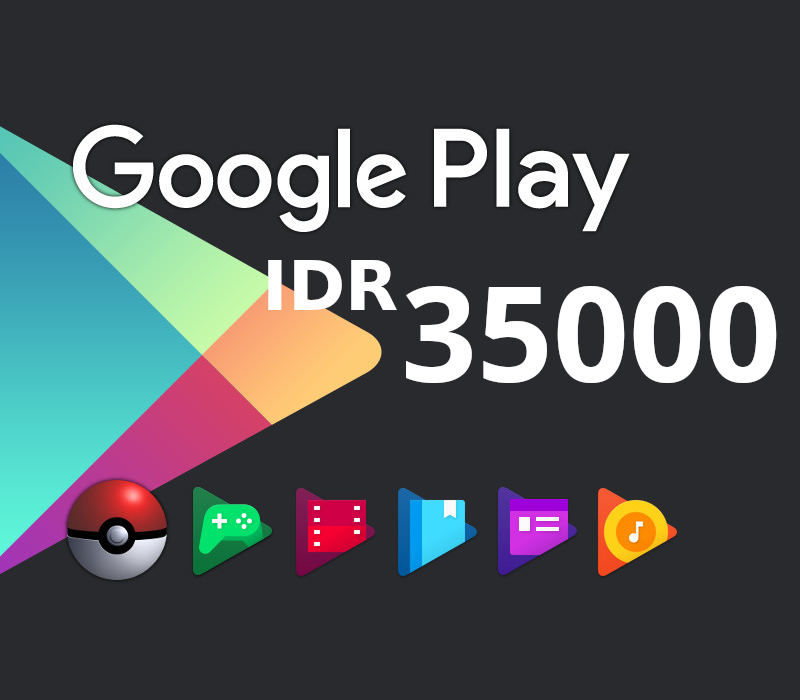 

Google Play 35000 IDR Gift Card